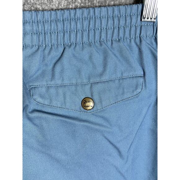 Vintage Woolrich Woman Pull On Pants Womens Size L Blue Elastic Waist Pockets - Picture 4 of 9